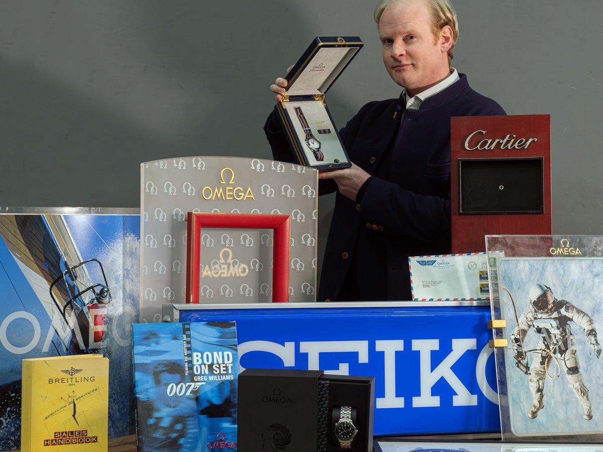 A single-owner collection of James Bond watches and memorabilia